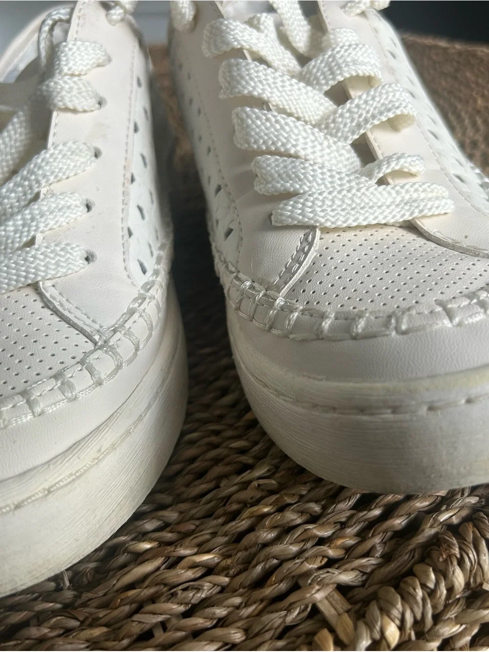 Dolce Vita weave pattern sneakers